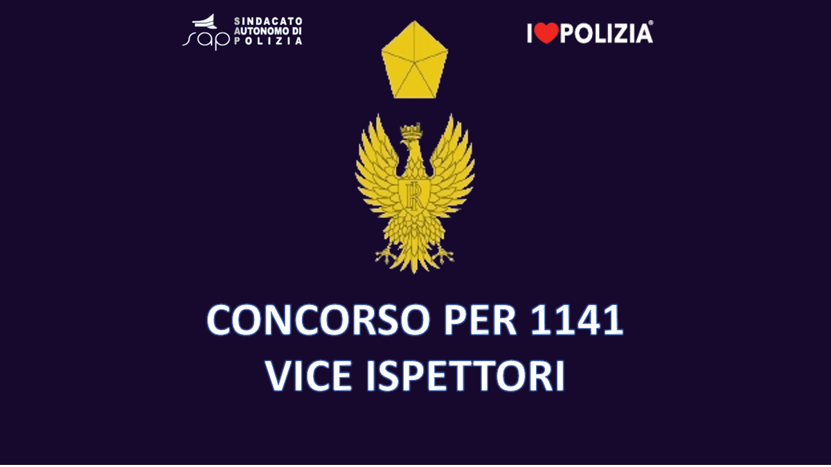 CONCORSO 1.141 VICE ISPETTORI: RINVIO AL 16 MARZO PUBBLICAZIONE DATE ...