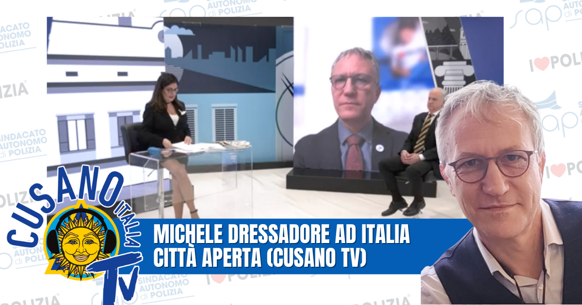 MICHELE DRESSADORE AD ITALIA CITT APERTA CUSANO TV