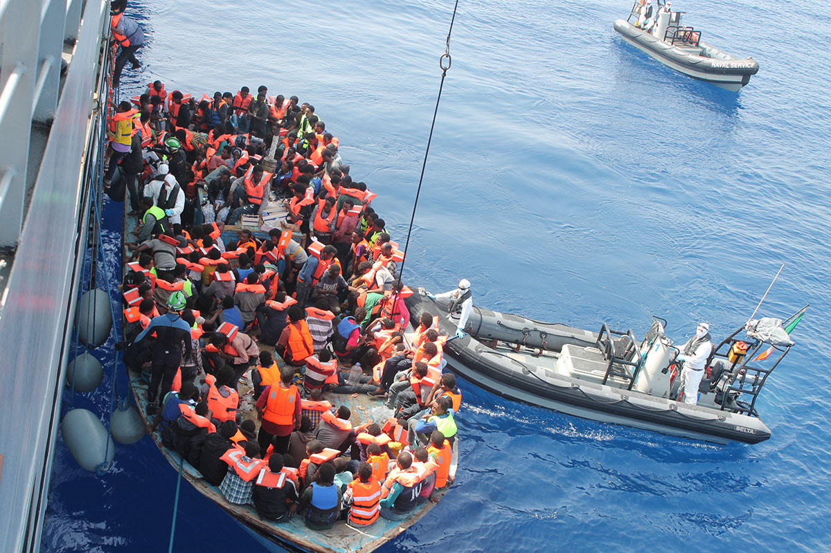 sbarco migranti