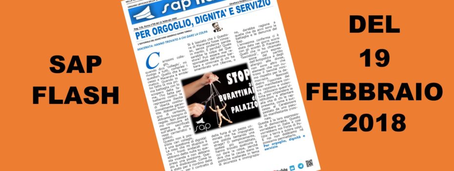 Sap Sindacato Autonomo Polizia