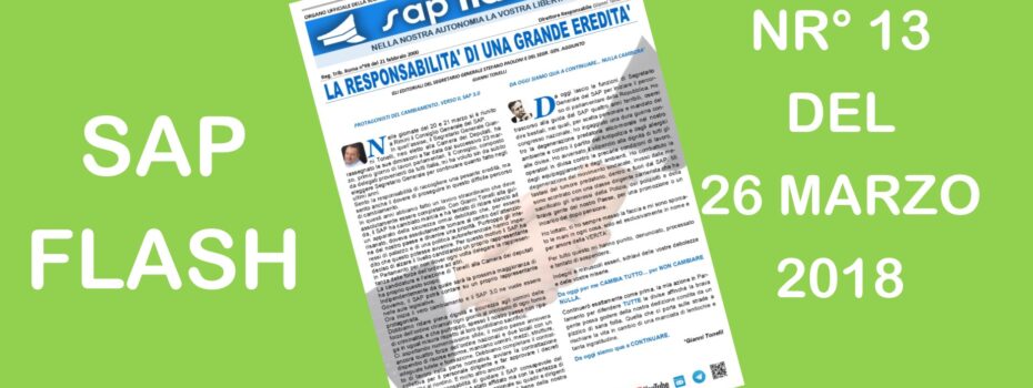 Sap Sindacato Autonomo Polizia