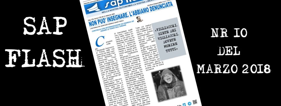 Sap Sindacato Autonomo Polizia