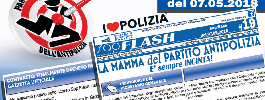 Sap Sindacato Autonomo Polizia