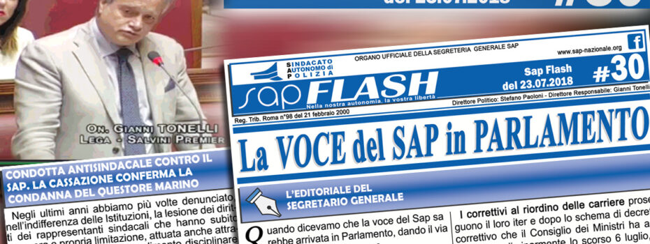 Sap Sindacato Autonomo Polizia