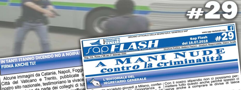 Sap Sindacato Autonomo Polizia