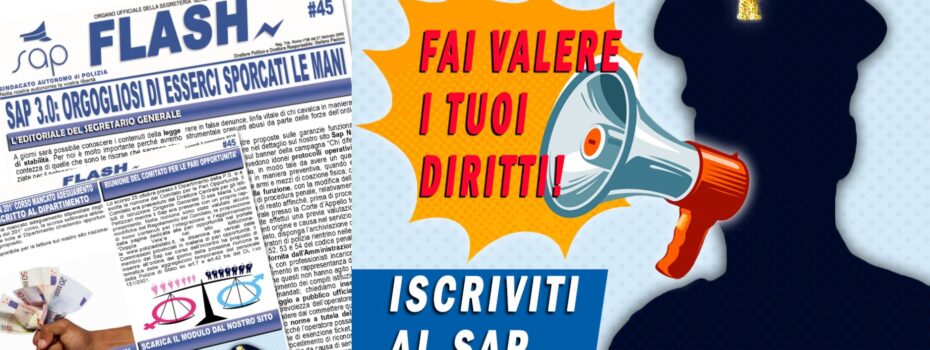 Sap Sindacato Autonomo Polizia