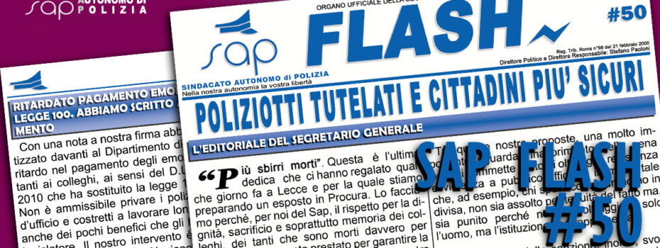 Sap Sindacato Autonomo Polizia