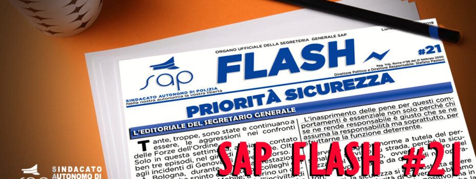 Sap Sindacato Autonomo Polizia