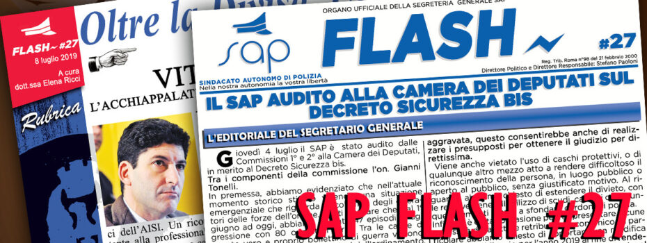 Sap Sindacato Autonomo Polizia