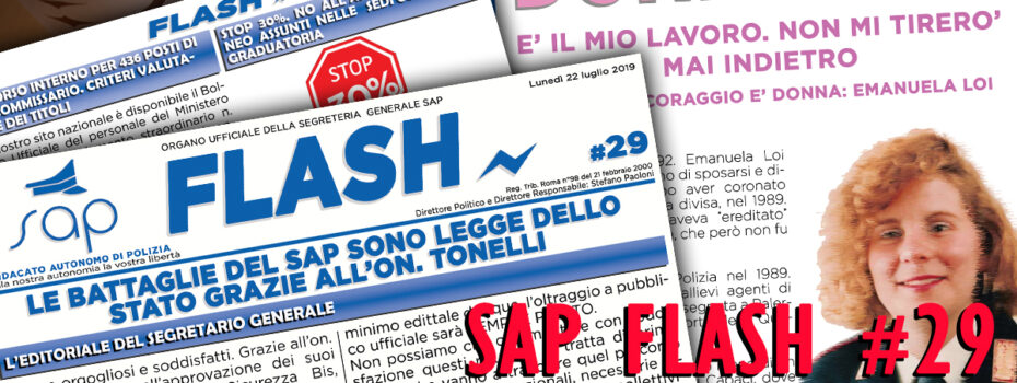 Sap Sindacato Autonomo Polizia