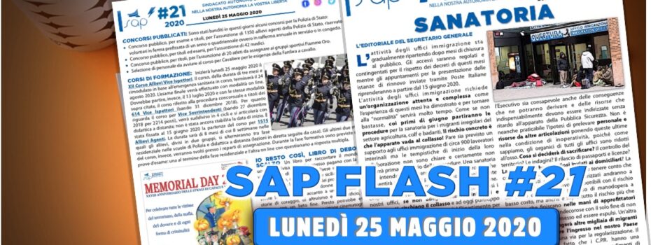 Sap Sindacato Autonomo Polizia