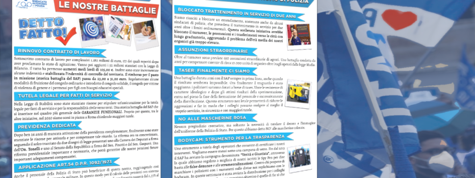 Sap Sindacato Autonomo Polizia