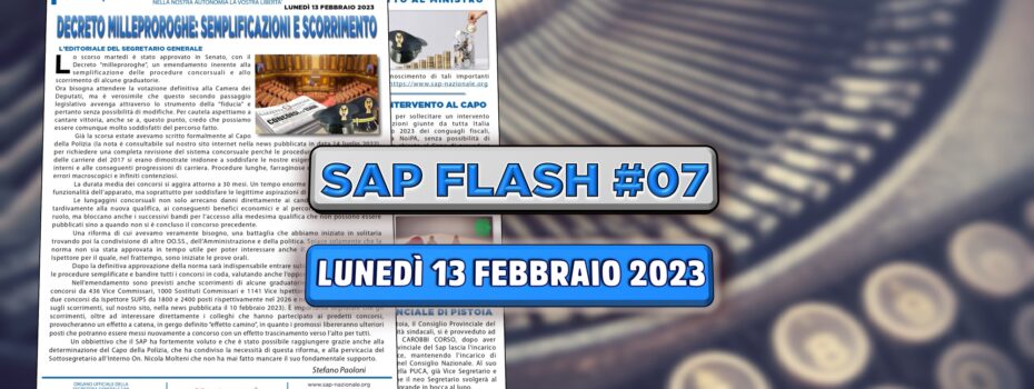Sap Sindacato Autonomo Polizia
