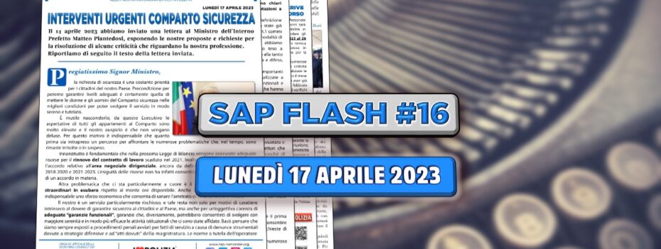Sap Sindacato Autonomo Polizia