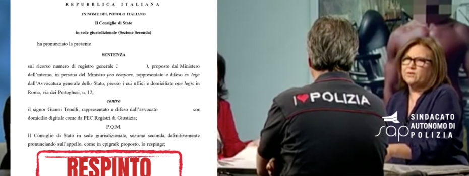 Sap Sindacato Autonomo Polizia