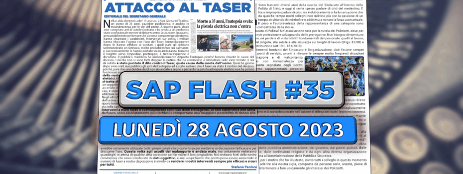 Sap Sindacato Autonomo Polizia