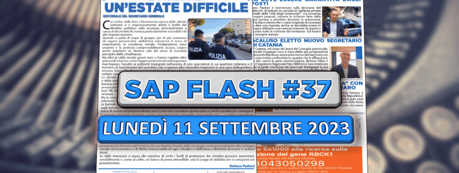 Sap Sindacato Autonomo Polizia