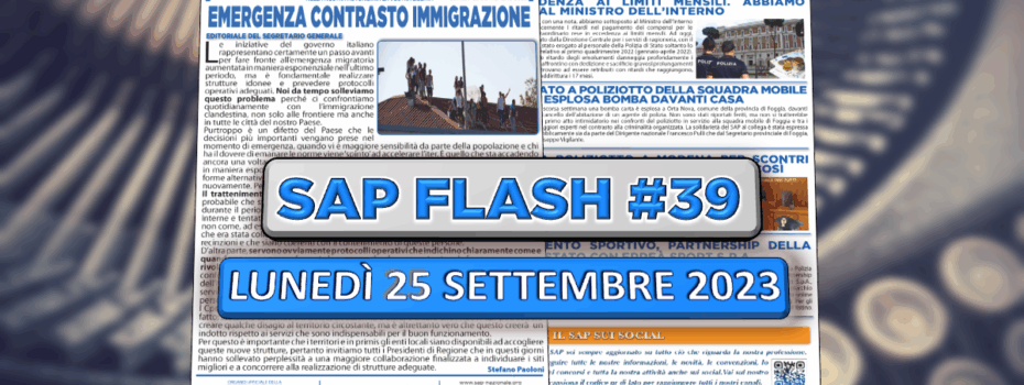 Sap Sindacato Autonomo Polizia