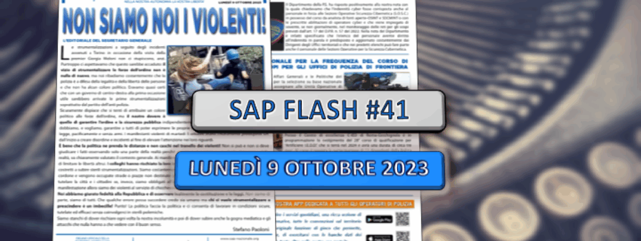 Sap Sindacato Autonomo Polizia