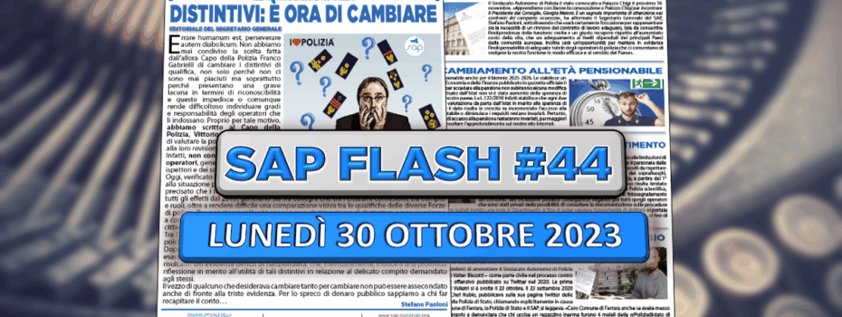 Sap Sindacato Autonomo Polizia