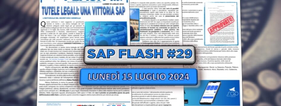 Sap Sindacato Autonomo Polizia