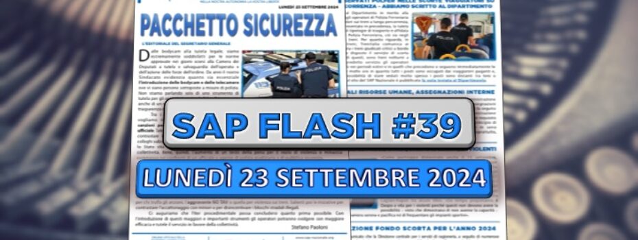 Sap Sindacato Autonomo Polizia