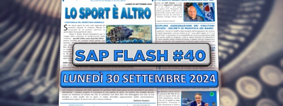 Sap Sindacato Autonomo Polizia