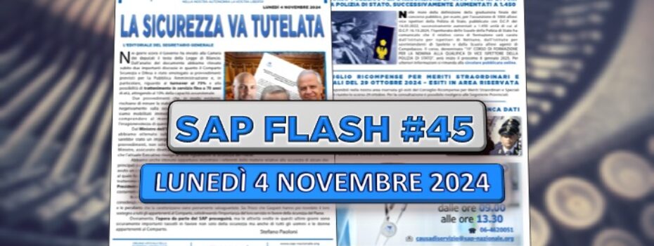 Sap Sindacato Autonomo Polizia