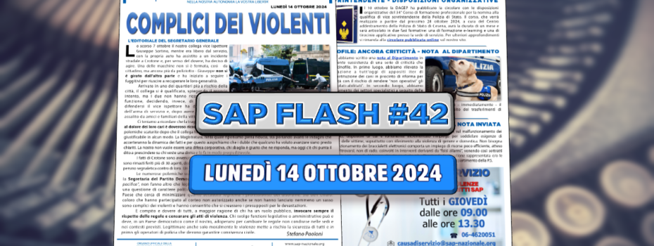 Sap Sindacato Autonomo Polizia