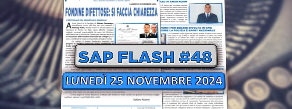 Sap Sindacato Autonomo Polizia