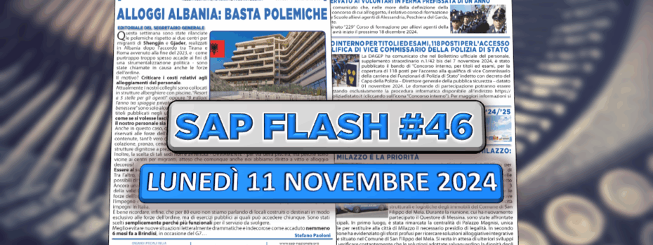 Sap Sindacato Autonomo Polizia