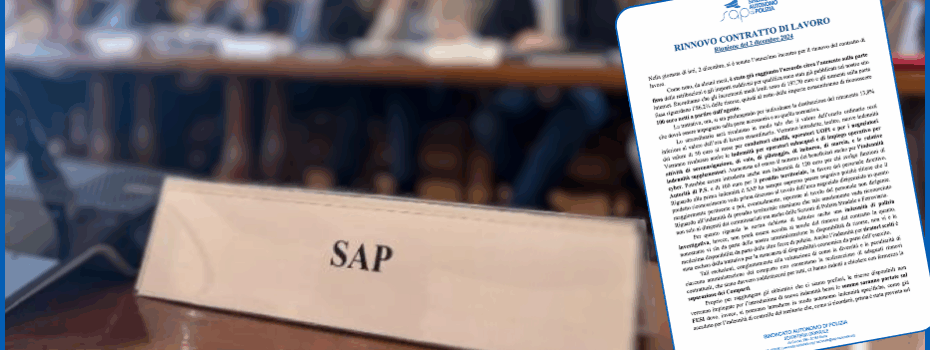 Sap Sindacato Autonomo Polizia