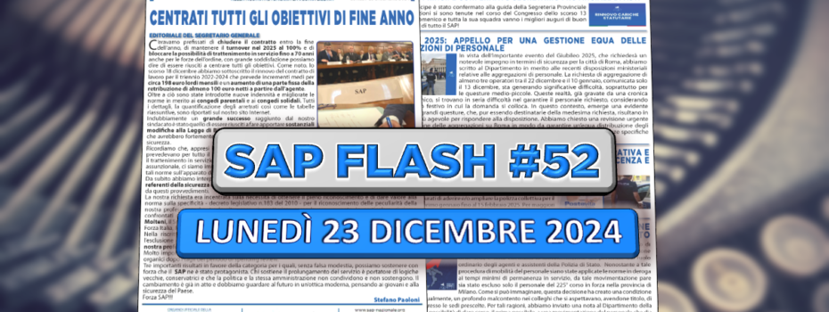 Sap Sindacato Autonomo Polizia