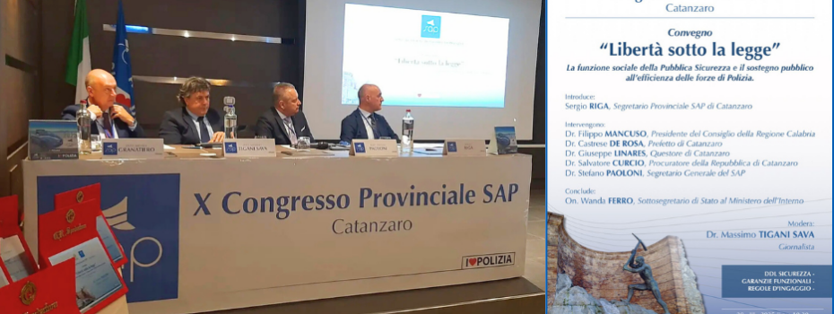 Sap Sindacato Autonomo Polizia