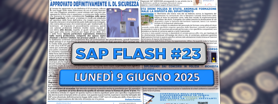 Sap Sindacato Autonomo Polizia