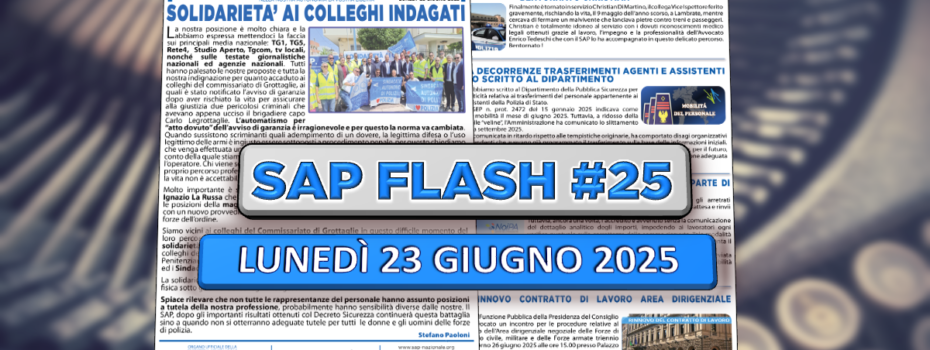 Sap Sindacato Autonomo Polizia