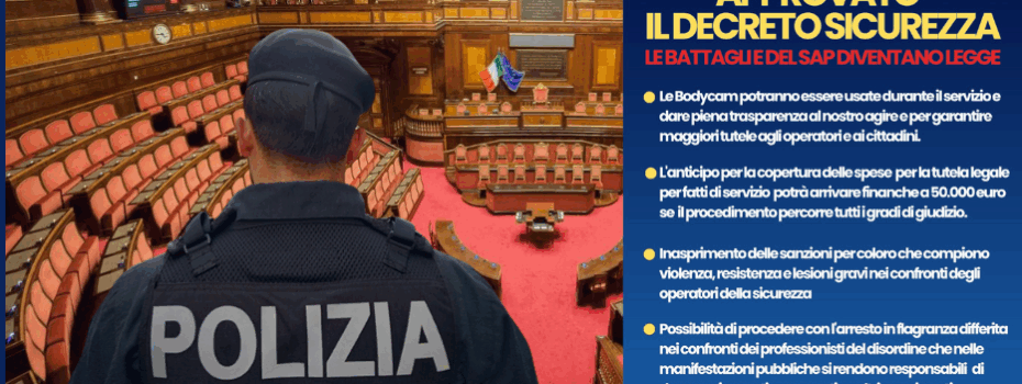 Sap Sindacato Autonomo Polizia