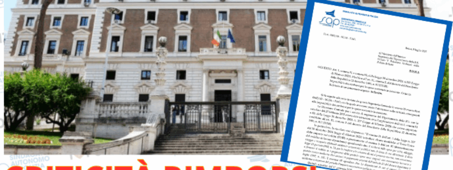 Sap Sindacato Autonomo Polizia
