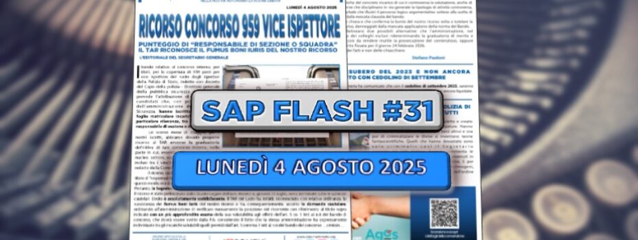 Sap Sindacato Autonomo Polizia