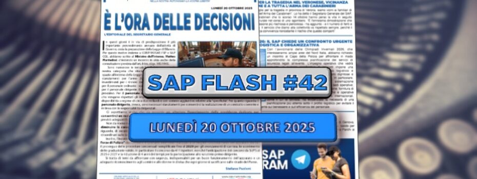 Sap Sindacato Autonomo Polizia